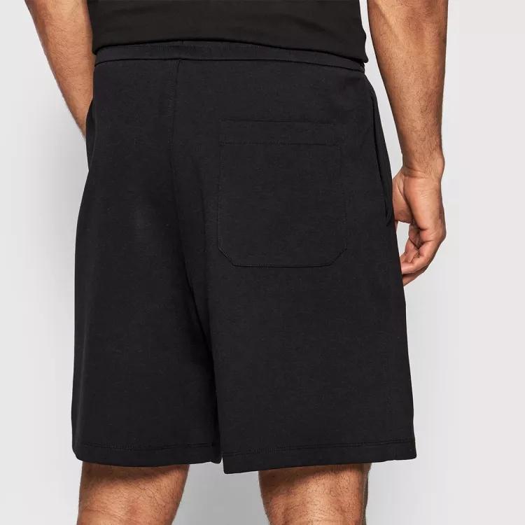Armani Exchange SS22 Letter Logo Print Straight Leg Casual Shorts Men shorts Black 3LZSJE-ZJYAZ-1200
