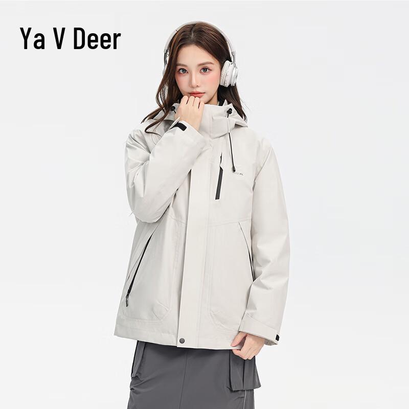 Yalu Women's Detachable Hooded Winter Down Jacket