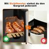 Friteuse à air chaud - NETTLIFE - 2 compartiments 10 L (5+5 L) - SYNC &amp; DUAL double zone - Écran tactile - 2200 W