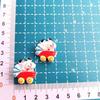 Glossy Cute Snoopy Dog Resin Accessories for Phone Cases & Hair Clips