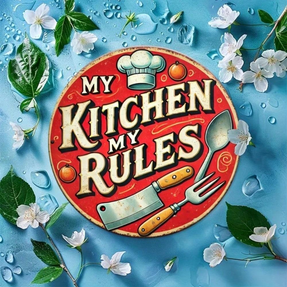 Vintage Metal Tin Sign Retro Wall Decor Funny Novelty Plaque for Home Bar Cafe Kitchen Garage
