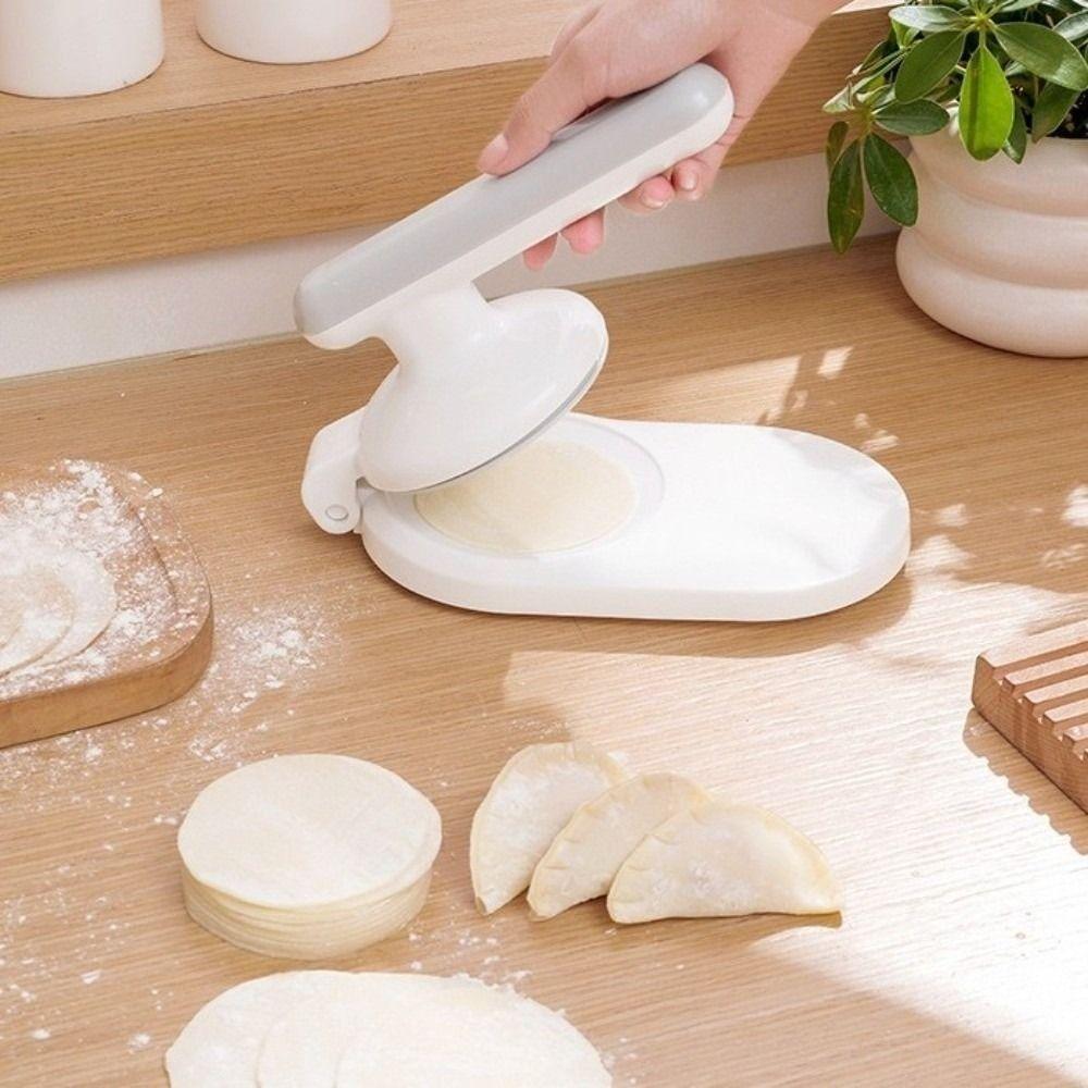 Manual Dumpling Press Mold Face Pressing Wonton Skin Pressing Tool Dumpling Maker  for Restaurant