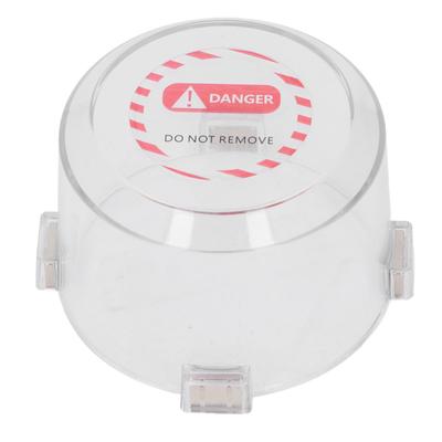 Cubierta de botón de parada de emergencia magnética, protector de interruptor de botón pulsador transparente redondo para control industrial