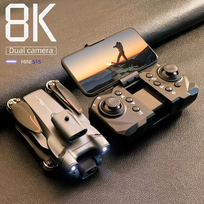 Nou S1S Dronă fără perii HD ESC Cameră duală Evitarea obstacolelor Fotografie aeriană WIFI FPV Quadcopter pliabil Telecomanda elicopter Jucărie Cadou