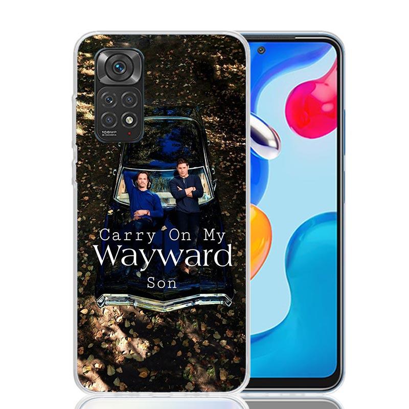 Babaite Supernatural SPN Dean And Sam Phone Case For Xiaomi Redmi Note 13 14 15 Pro Plus 12S 12 14S 11S 11E 10 10S 11 11T 5G 4G
