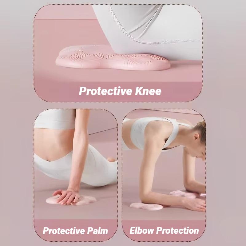 Tpe Thickened Anti Slip Yoga Kneeling Protective Pad Knee Soft Flat Support Slow Rebound NonSlip Sports Fitness Mat Solid Elbow