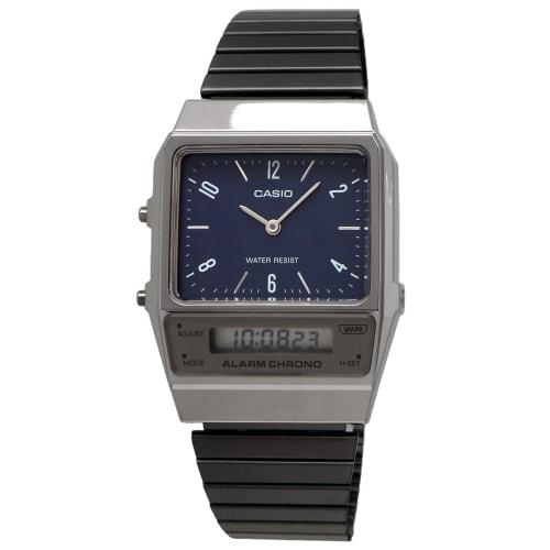 Casio CASIO Standard Ana-Digi Quartz Watch AQ-800EB-2A Unisex Navy Overseas Model