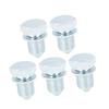 Myoseya Car Engine Magnetic Drain Plug with Copper Washer Universal Extend Equipment Life Maintenance Efficient DIY Silver 5pcs M14x1.5,29x21mm