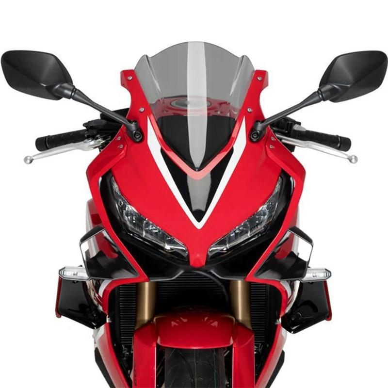 Motorcycle Red Side Deflector Wind Fixed Wind Wing Air Inlet Wing Shark Fin For Honda CBR650 19-23 Parts Moto Modification