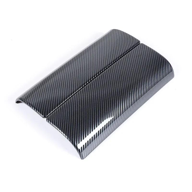 Hprqj1 Hot Spoilers Wings For Mercedes Benz E-Class W214 2024 ABS Carbon Fiber Car Armrest Box Switch Decorative Cover Sticker Car Inte
