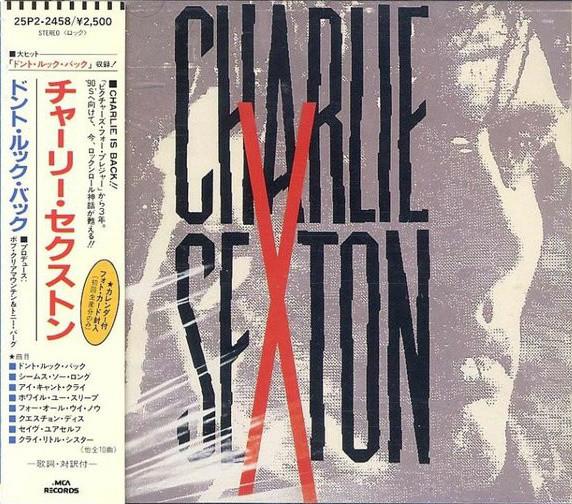 CD CHARLIE SEXTON - Charlie Sexton 25P22458 MCA Records 1989 Japan Rock Used