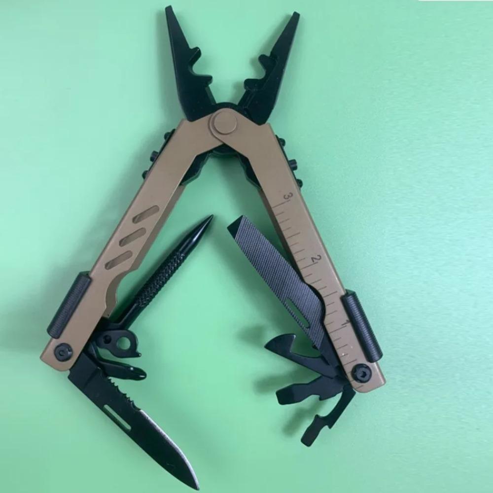 BIESUO Multifunctional Pliers Expansion Outdoor Knife Pliers with Ruler Tool Multi Tool