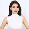 Womens Fake Collar Universal Removable Elegant Half Turtleneck Insert Collar Solid Color Half Top Blouses Neck Warmer