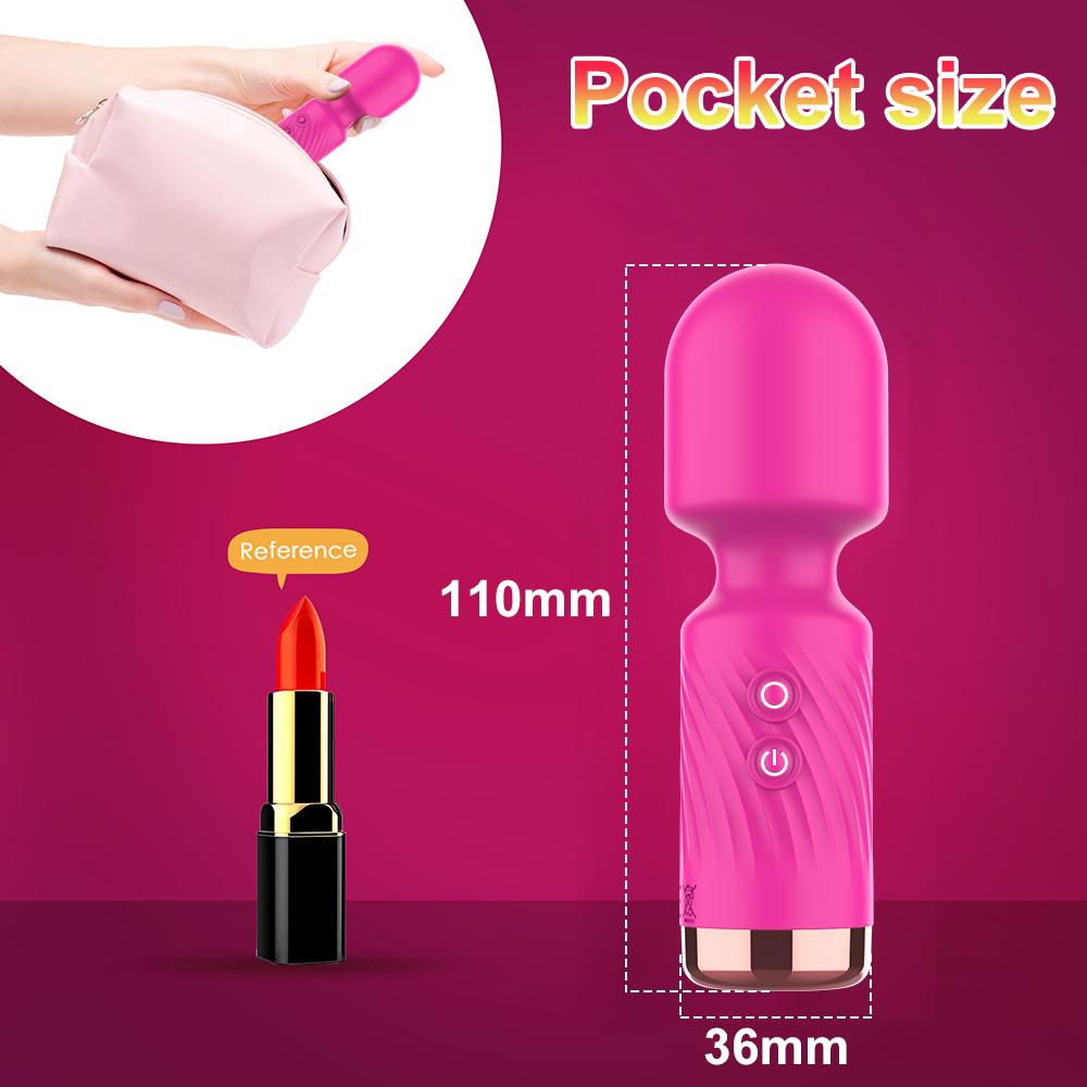 Powerful G Spot Clitoris Vibrators USB Recharge AV Vibrator Massager Sexual Wellness Erotic Sex Toys for Women Adult Product