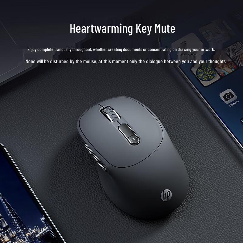 HP S1500 Pro Wireless Mouse with Mouse Pad Set