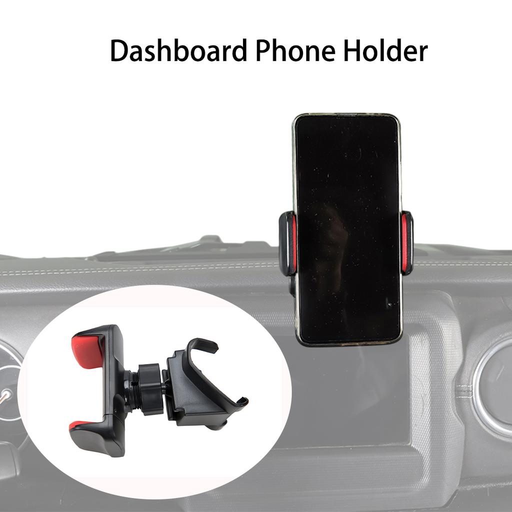Car Rear Seat Water Cup Holder Dashboard Phone Holder GPS Bracket for Jeep Wrangler JL Gladiator JT 2018 Up Interior Accessories
