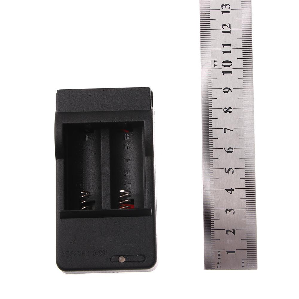 New CR123A Travel Rechargeable Wall Charger for LED Flashlight Li-ion Battery Charger