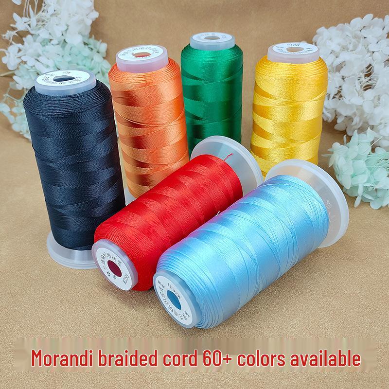 Morandi Multistrand Tassel Cord: Handwoven Bracelet, Rope, Necklace, Lanyard DIY Kit.