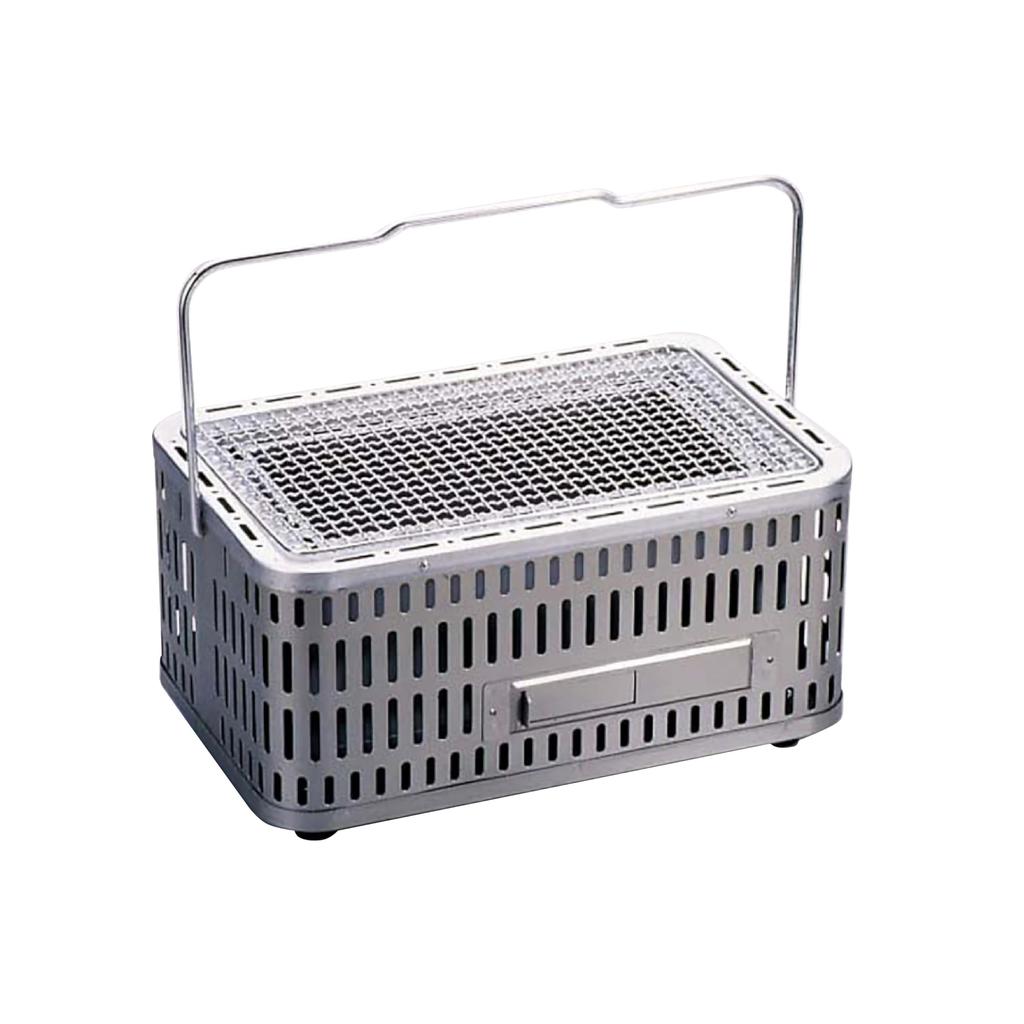 GREEN LIFE Made in Japan Barbecue BBQ The main body does not get adjustable mesh square tabletop Cicilline hot, height, SC-392
