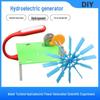 DIY Hand-Crank Hydroelectric Generator Model for Science Experiments