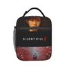 Insulated Lunch Bag Silent Hill F Horror Game Accessories Food Box New Thermal Cooler Bento Box For School