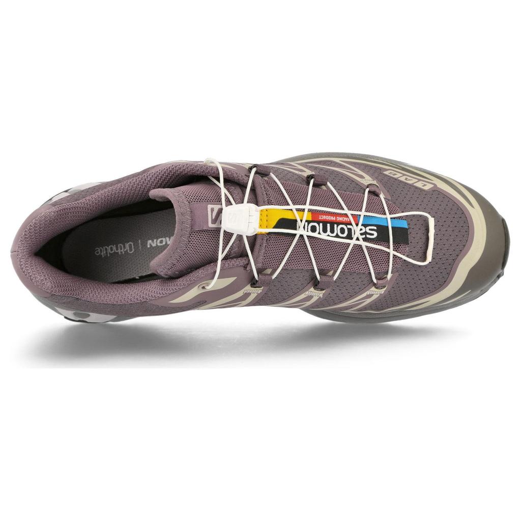 SALOMON Xt-6 Mesh Non-Slip Durable Low-Top Outdoor Functional Shoes Men Shoes Purple 471363