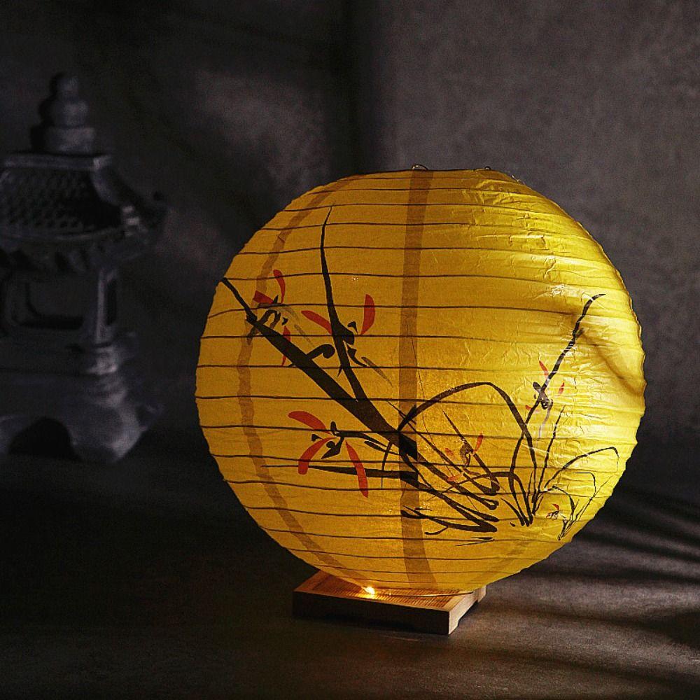 Glowing Mid-Autumn Lantern Hanging Paper Lantern Portable   Mid-Autumn Festival