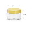 RSINC Small Airtight Tiny Multipurpose 6 Plastic Jar Set (50ml) Spice Jars Kitchen, Dining & Bar | Grocery pickle | Dry Fruits Box | X 6 Jar Set
