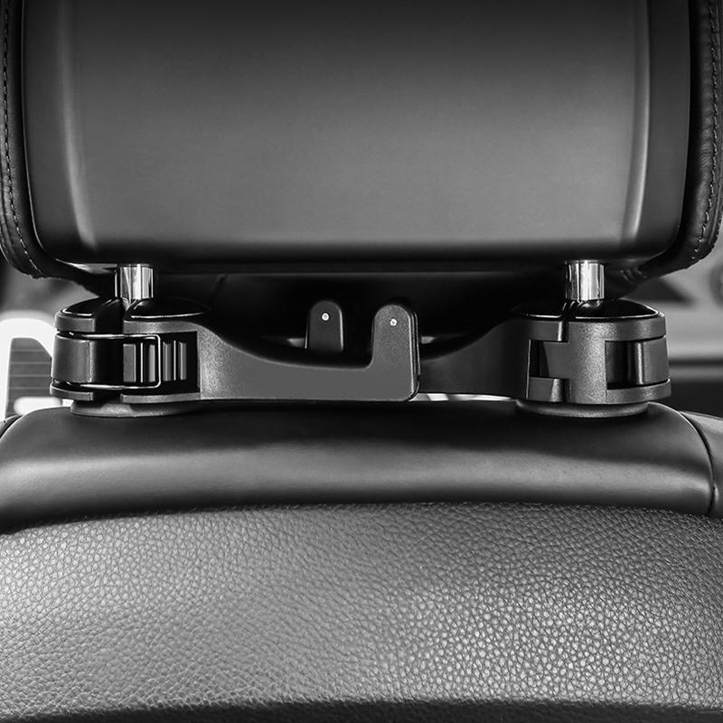 3 in 1 Multi-Function Car Back Seat Hook Hanging Storage Mobile Phone Holder Lazy Bracket Rear Seat Phone Headrest Bracket