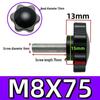 Adjustable Plum Blossom Plastic Head Star Handle Screw Bolt