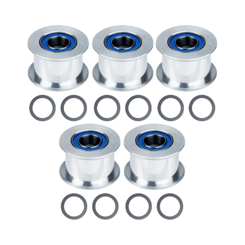 

3D Printer Accessories Smooth Idler Wheel Idler Timing Pulley Wheel Replacement for Lab X1/X1C/P1P/P1S 3D Printer 1