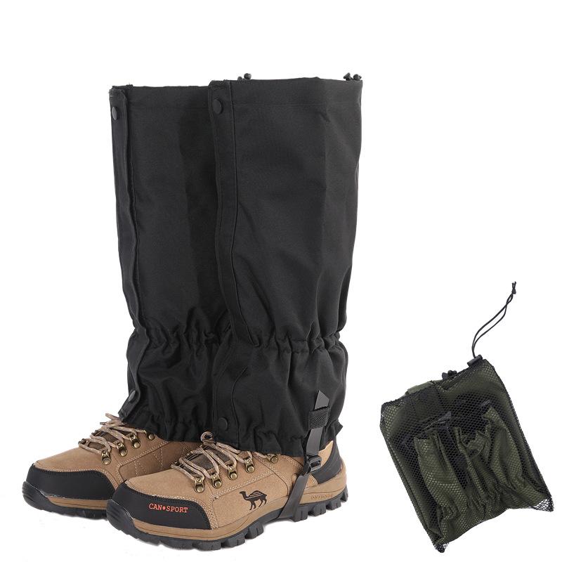 600D Oxford Waterproof Hiking & Skiing Gaiters: Snow & Sand Protection Leggings