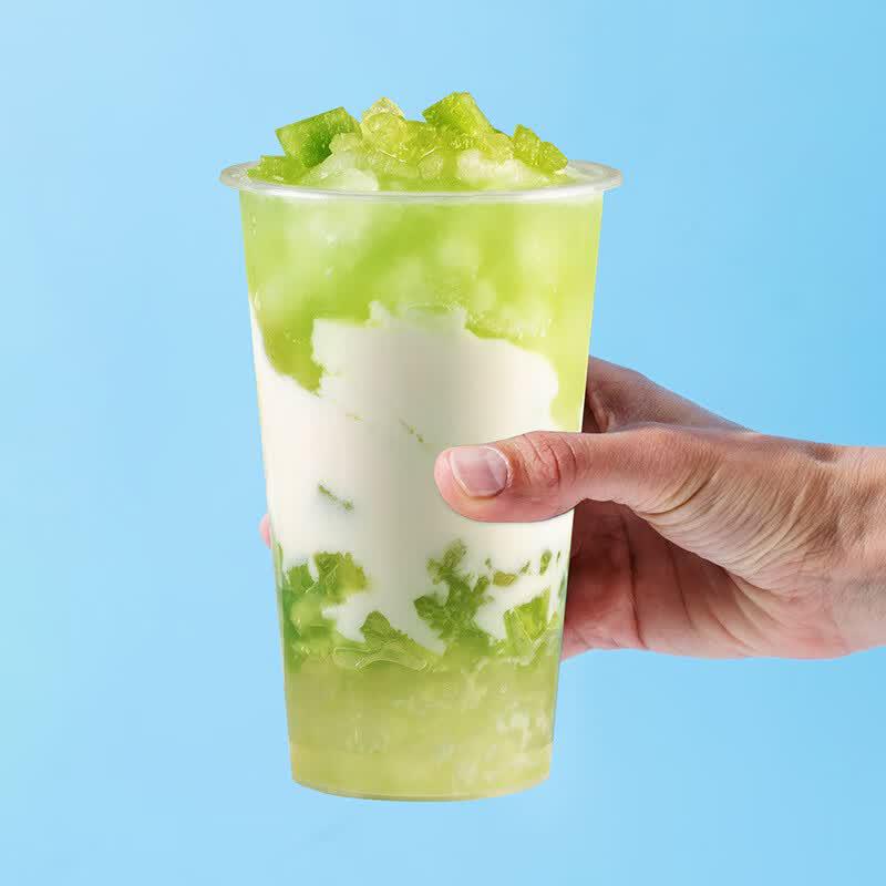 Disposable Clear Plastic Drink Cups with Lids