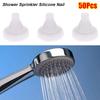 50Pcs Silicone Shower Head Spout Parts Rubber Sprinkler Nozzle Nipple  for 4mm Opening Size