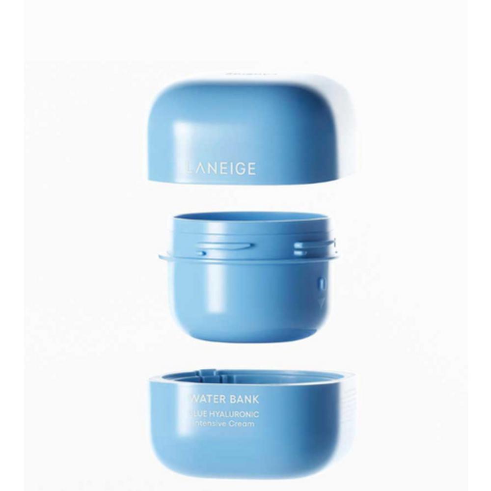 LANEIGE Water Bank Blue Hyaluronic Intensive Cream 50ml – Intensive Hydration, Dry Skin Repair, Barrier Strengthening, Korean