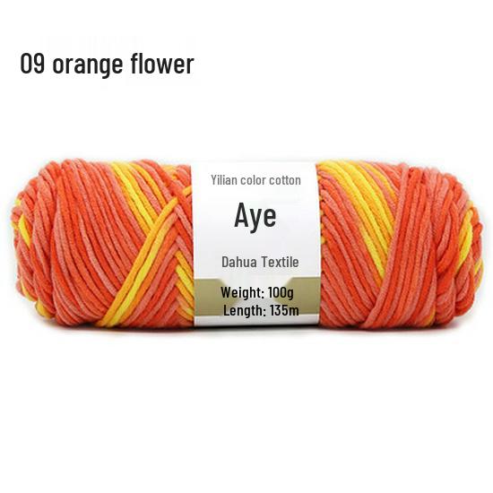 Hand-Knitted Cotton Wool Scarf Yarn for Men & Women, Coarse Wool & Milk Cotton Material, Worsted Crochet.