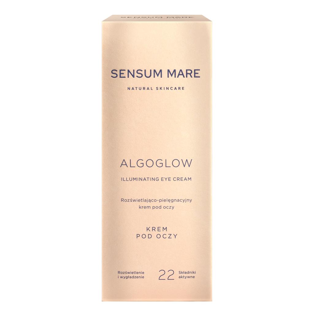 Sensum Mare ALGOGLOW Rozświetlająco-pielęgnacyjny krem pod oczy, 15 ml