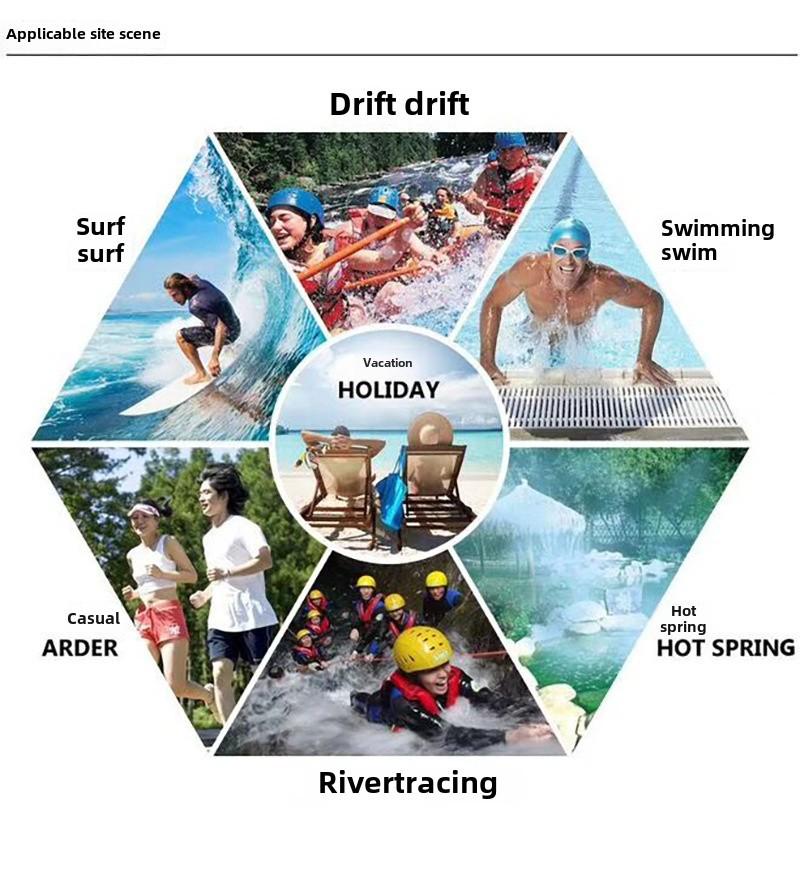 ASFTWO Herren Quick Dry Surf Beach Shorts - 2020 Sommer Casual