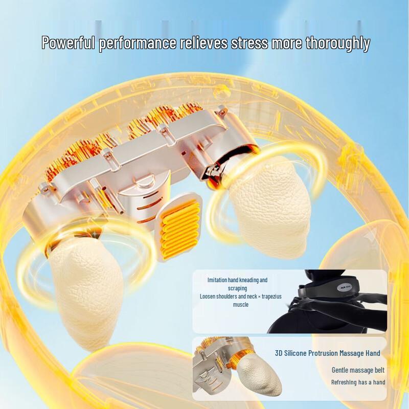 AUX Wireless Neck and Shoulder Massager with Heat