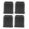 4pcs Stackable Furniture and Bed Risers Anti Slip Rubber Pad Lifts Up Riser for Sofa Bed Chair