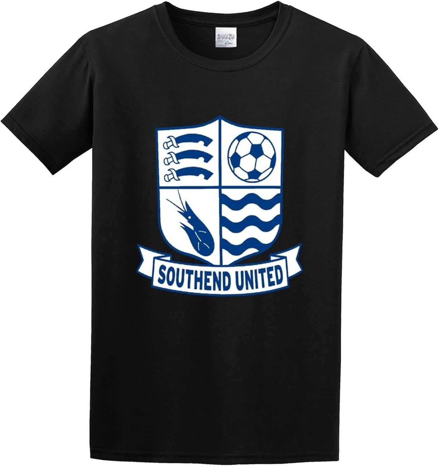 Men Southend United Quotes O Neck Men Shirt 3XL чёрный