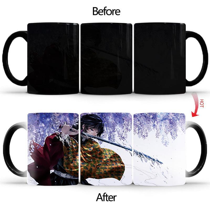 Newest design Sexy half naked woman Magic Mug BSKT-141 heat Color changing tea cup coffee mugs gift Ceramic Drinkware