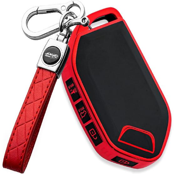 Key Fob Cover Compatible with Kia Telluride  2024 2025 K4 k5 Gt Sorento Smart Key