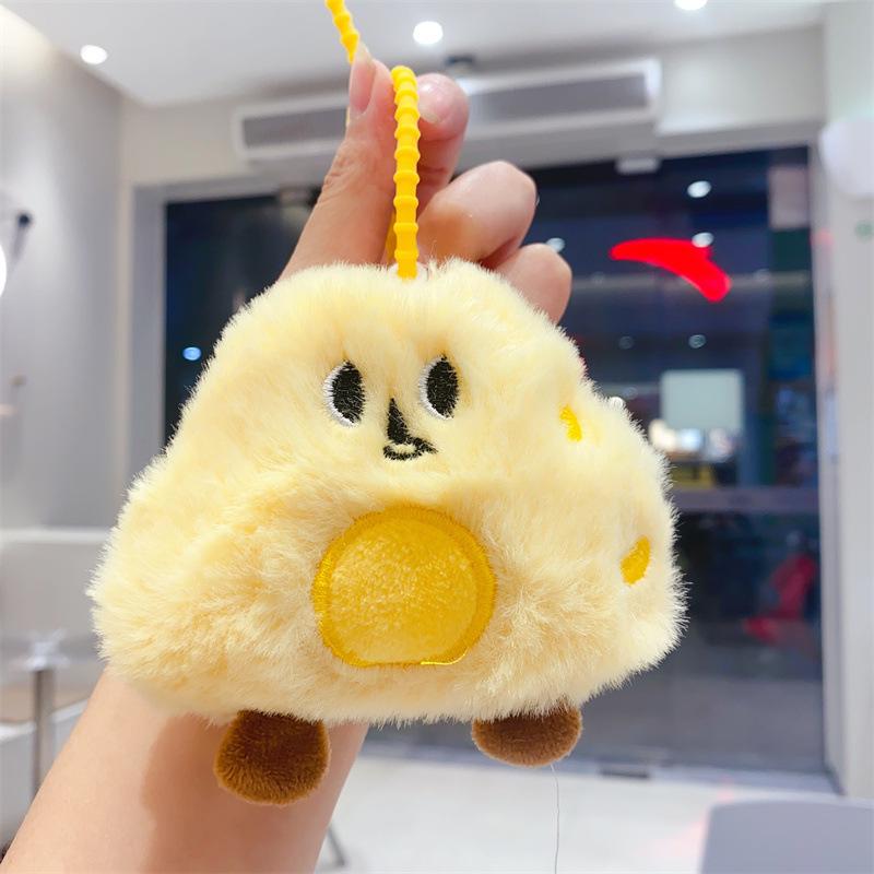 Capybara Plush Keychain - Adorable Cartoon Pendant Toy Gift for Kids