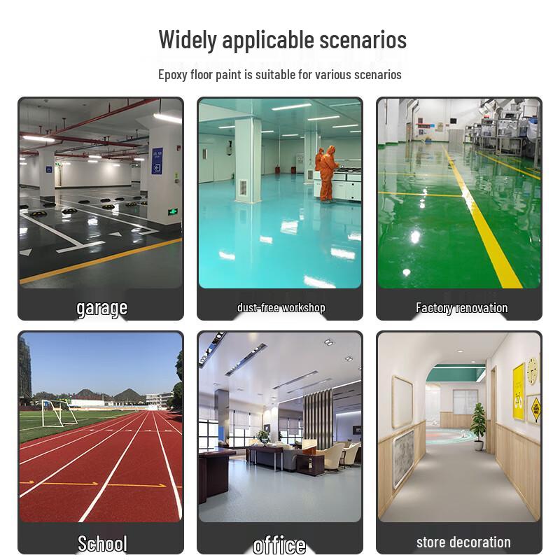 Muxuan Epoxy Resin Self-Leveling Floor Paint