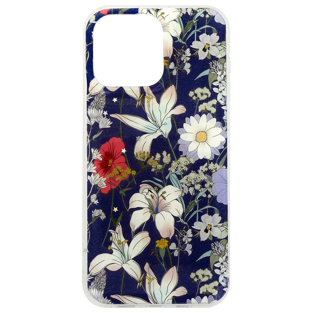 Nakładka Glow Glam Do Iphone 15 Pro 6,1" Niebieska