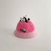 Cute Panda Bucket Hat Outdoor Sun Hat New Fisherman Cap  for Toddler