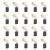 20pcs Durable Replacement Set Power Tool Replacement Parts Angle Grinder Carbon Brushes  For Sanders