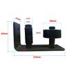 Black Barn Door Swing Stopper: Flat Bottom Floor Guide In 8 American Style Variants