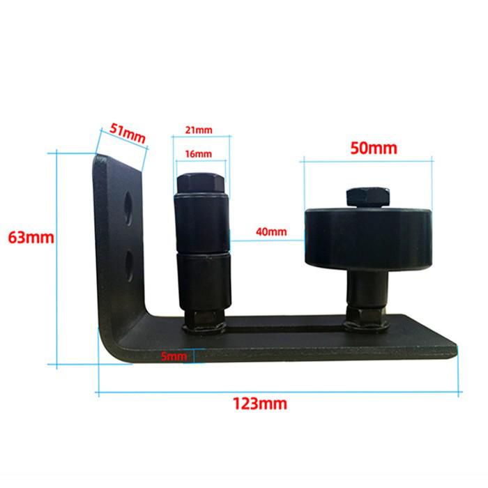 Black Barn Door Swing Stopper: Flat Bottom Floor Guide In 8 American Style Variants